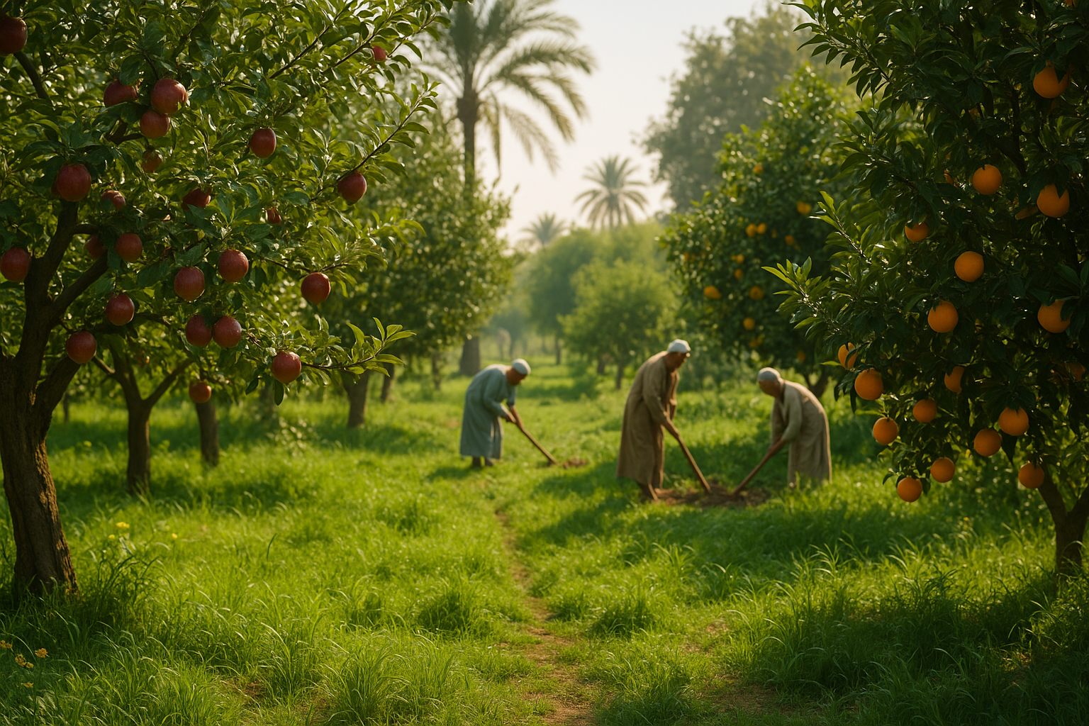 بساتين طبيعية